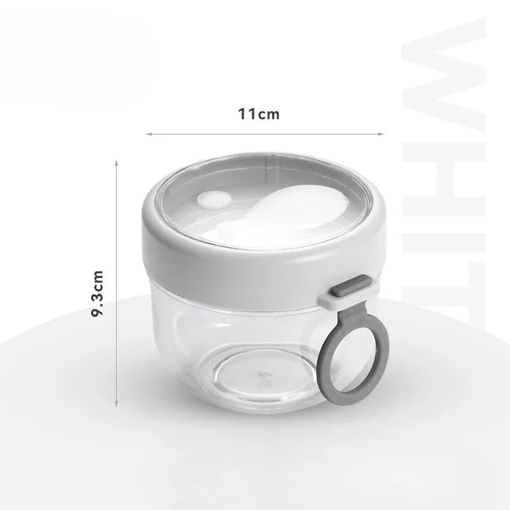 20 Oz Overnight Oats Container With Lid And Spoon 7