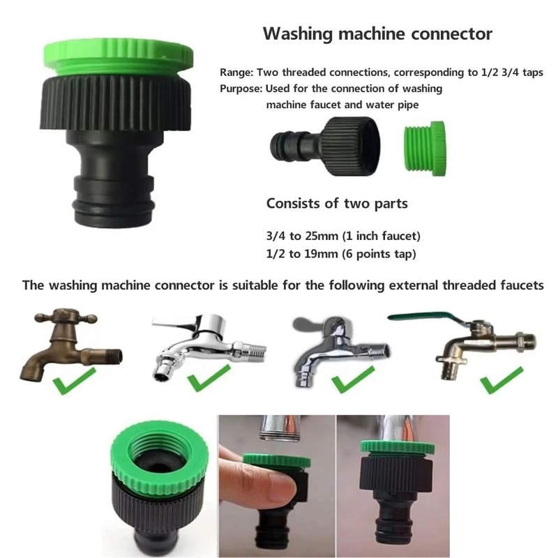 Extensible High Pressure Garden Hose For Irrigation And Car Wash 5