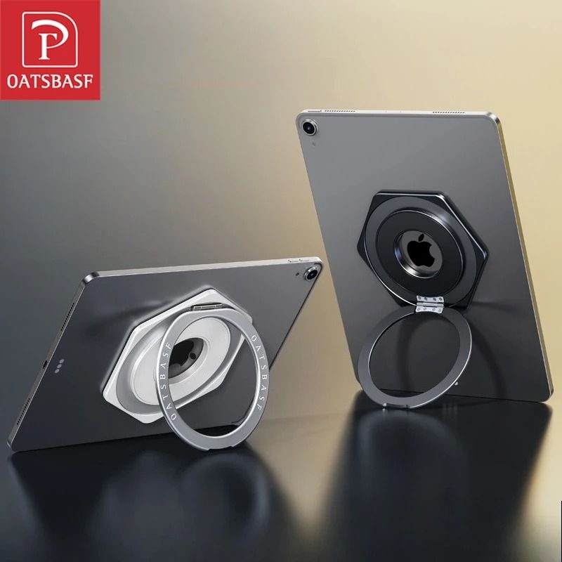 Magnetic Tablet Holder With 360 Rotatable Stand For IPad And Tablets 1