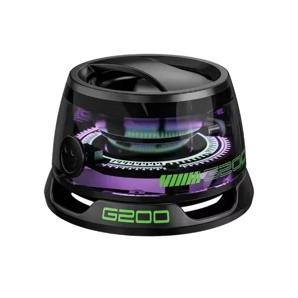 Portable Bluetooth 53 Speaker With RGB Ambient Light And Magnetic Phone Stand 6