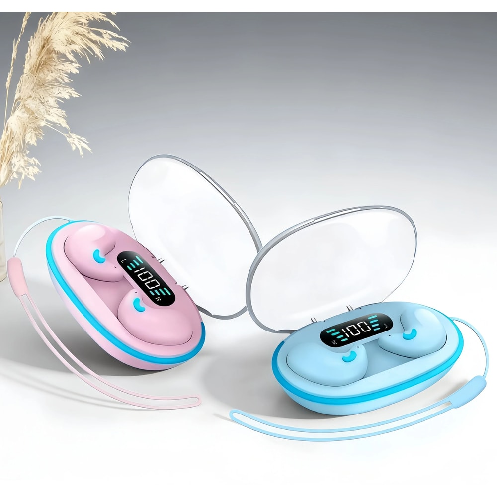 Wireless Sleeping Bluetooth Earbuds With Waterproof HiFi Stereo And Noise Reduction 0