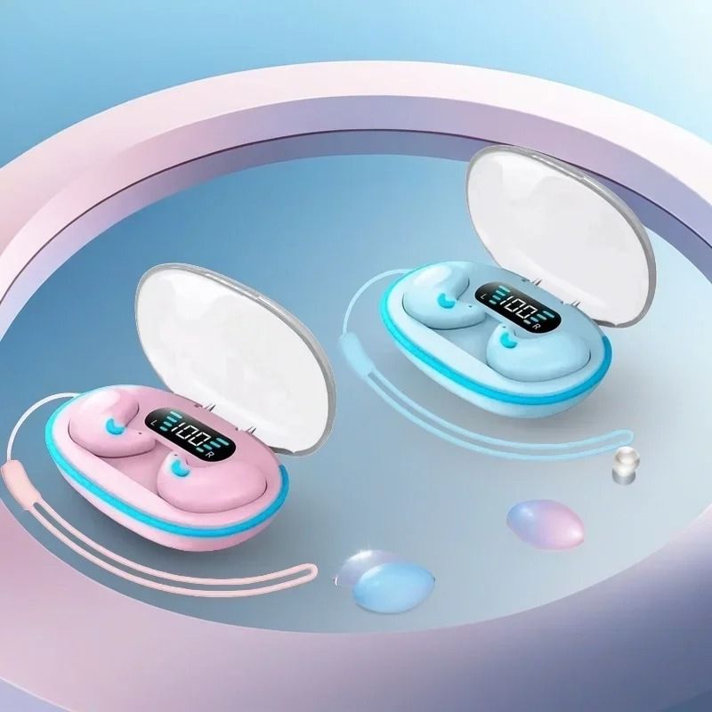 Wireless Sleeping Bluetooth Earbuds With Waterproof HiFi Stereo And Noise Reduction 1