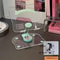 Transparent Rotating Acrylic Tablet Stand And Foldable Adjustable MultiAngle Desktop Holder 0