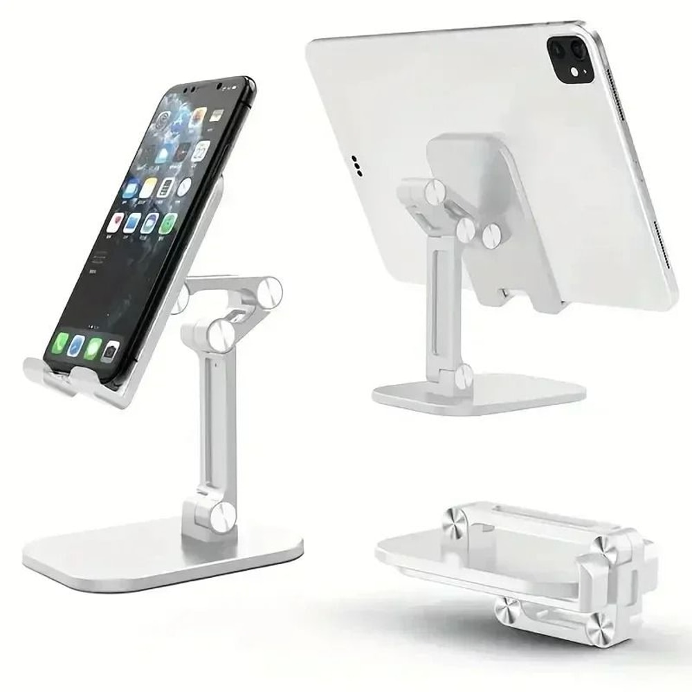 Foldable Desktop Phone Stand With Adjustable Height And MultiAngle Universal Support 6