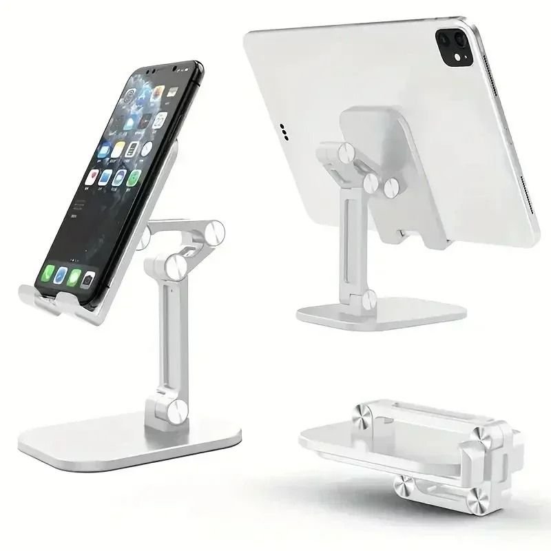 Foldable Desktop Phone Stand With Adjustable Height And MultiAngle Universal Support 6