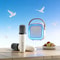 Portable Bluetooth Karaoke Machine With Wireless Microphone And RGB Lights For Home And Travel 0