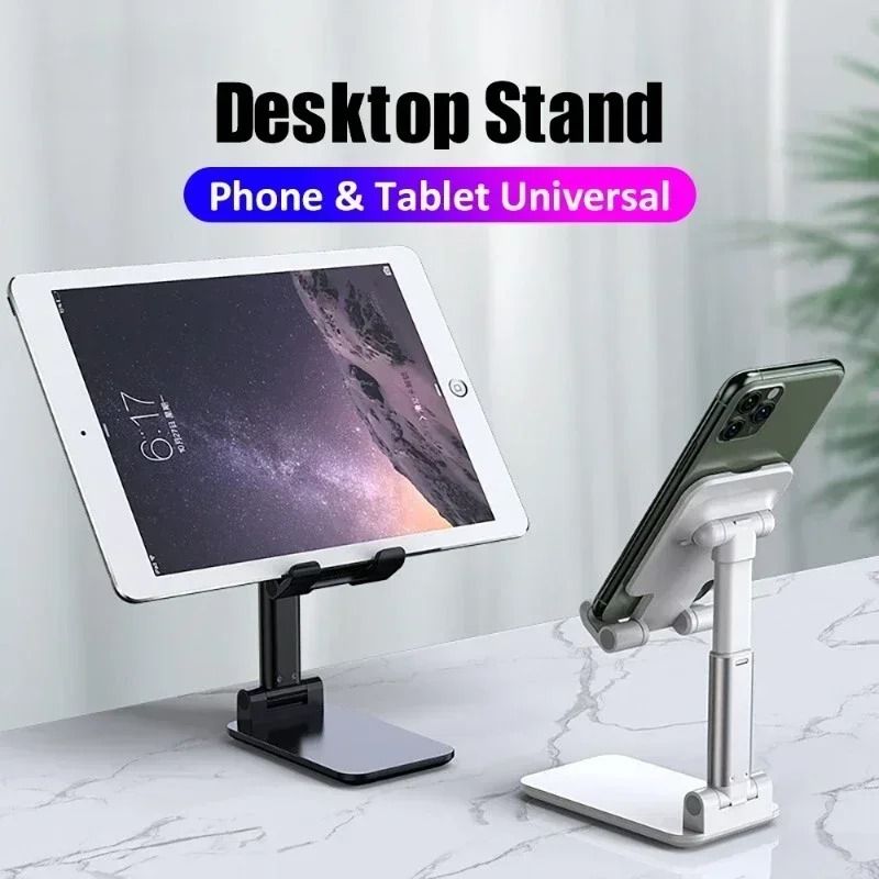 Universal Lazy Folding Mobile Phone Bracket With Telescopic Lifting And Portable Desktop Support 5