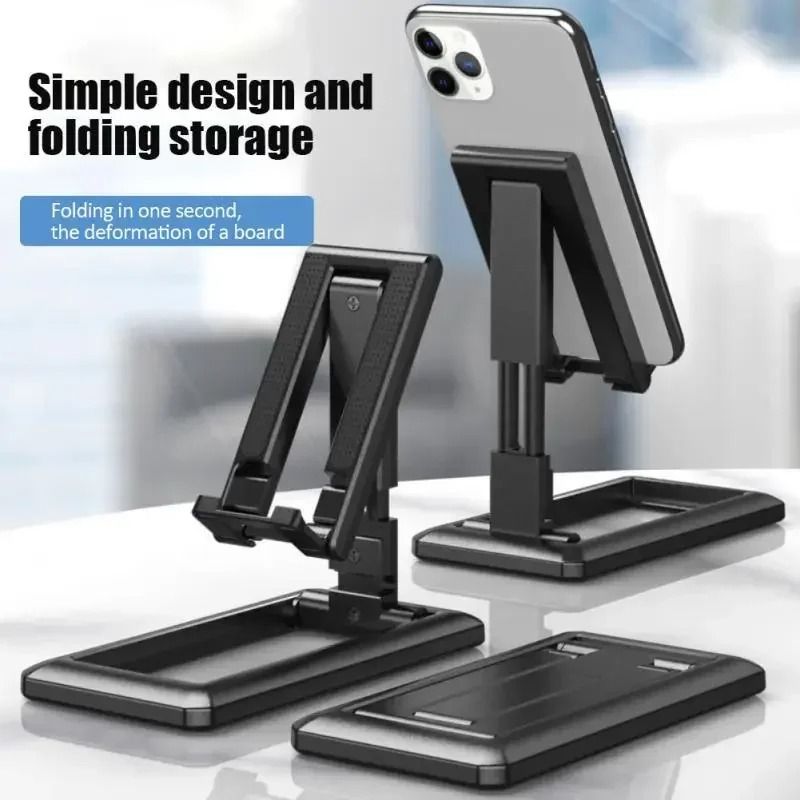 Multifunction Adjustable Foldable Desktop Phone And Tablet Holder Stand For 497 Inch Devices 2
