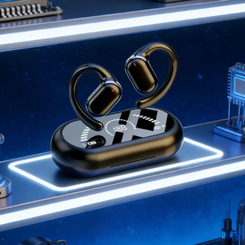 Original TWS Earhook Bluetooth 53 Earphones With Low Latency Gaming And HiFi Stereo Sound 0