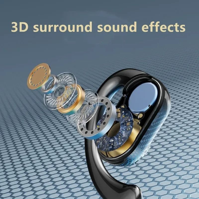 Original TWS Earhook Bluetooth 53 Earphones With Low Latency Gaming And HiFi Stereo Sound 3