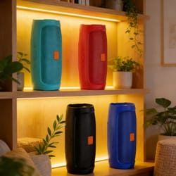 j007 portable outdoor bluetooth subwoofer with stereo surround sound and waterproof protection