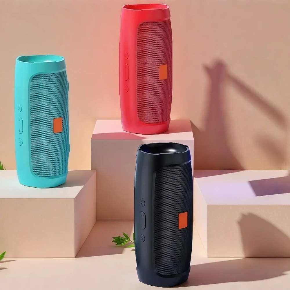 J007 Portable Outdoor Bluetooth Subwoofer With Stereo Surround Sound And Waterproof Protection 1