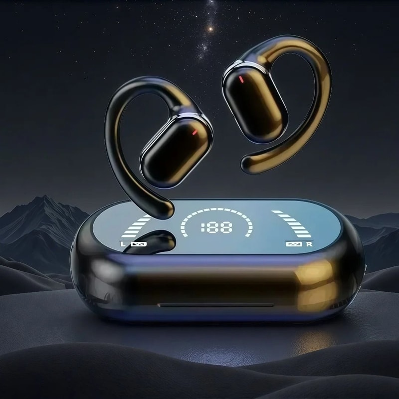 TWS Touch Control Bluetooth 53 Earphones With HiFi Stereo And Waterproof Sports Design 0