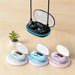 x55pro wireless sleep bluetooth headset with lanyard and waterproof hi-fi stereo