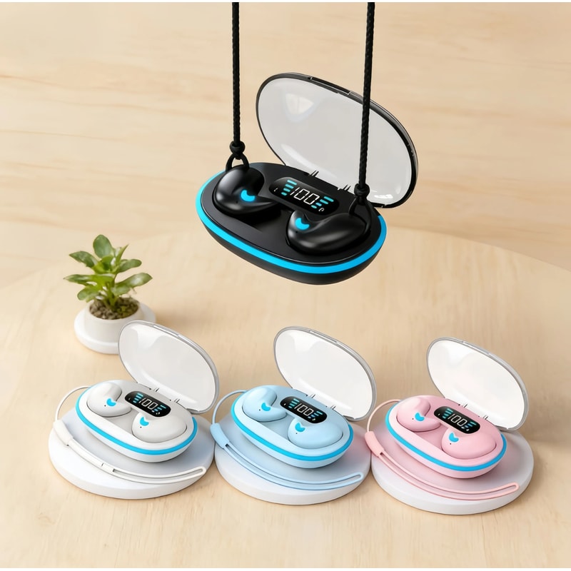 X55Pro Wireless Sleep Bluetooth Headset With Lanyard And Waterproof HiFi Stereo 0