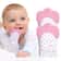 FoodGrade Silicone Baby Teether Mitten AntiScratch Teething Glove For Pain Relief 0