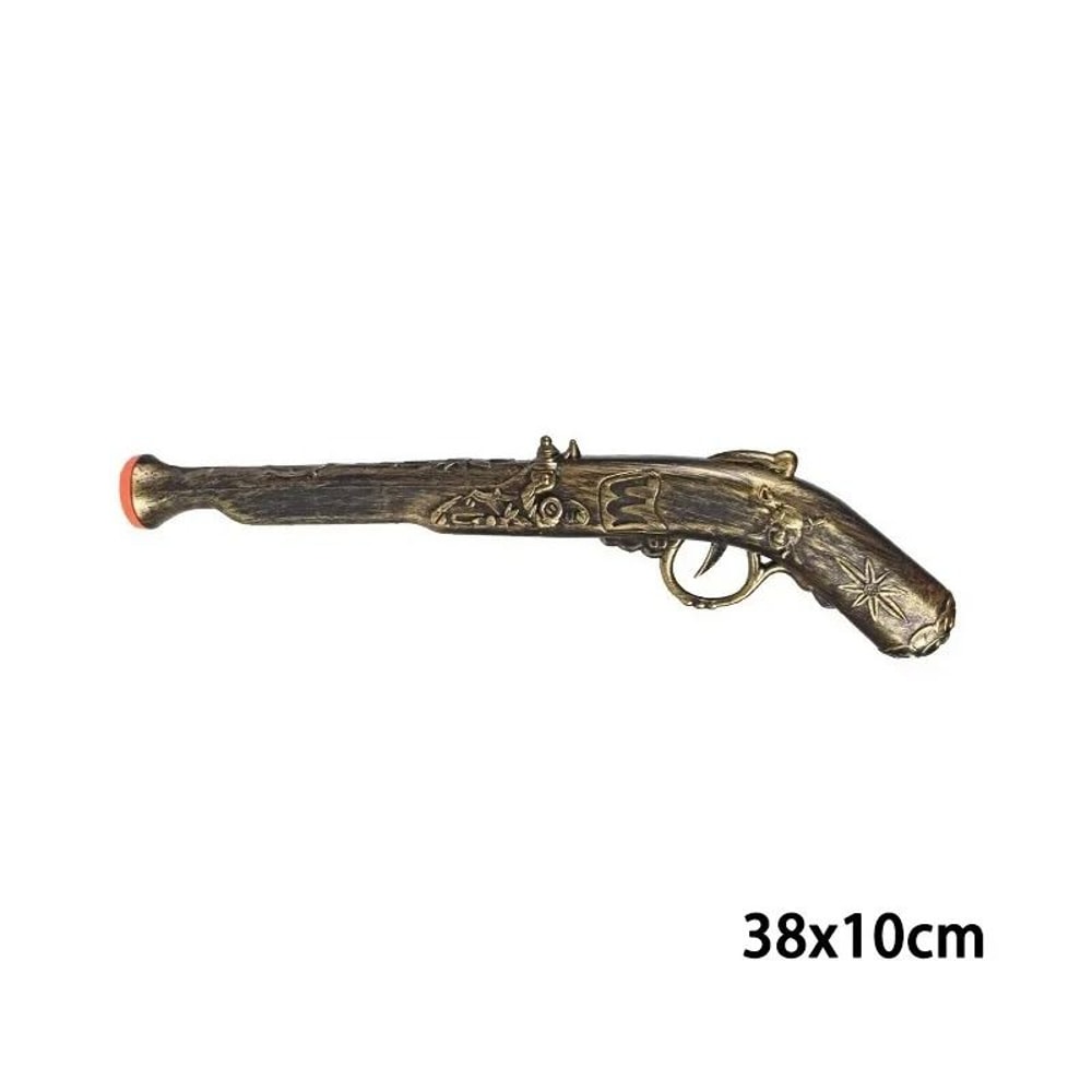 Retro Pirate Flintlock Costume Pistol Halloween Party Cosplay Prop For Boys And Girls 2