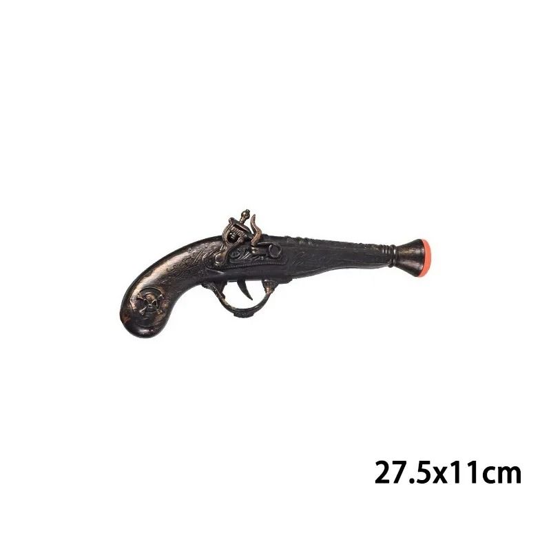 Retro Pirate Flintlock Costume Pistol Halloween Party Cosplay Prop For Boys And Girls 9