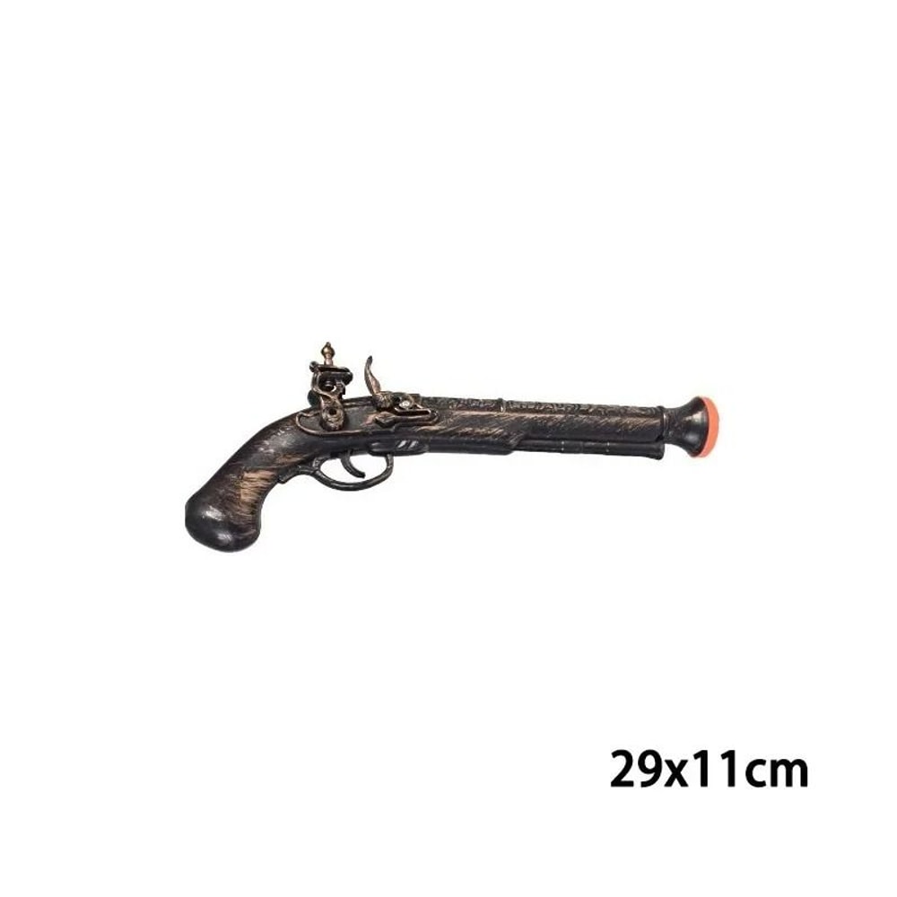 Retro Pirate Flintlock Costume Pistol Halloween Party Cosplay Prop For Boys And Girls 8