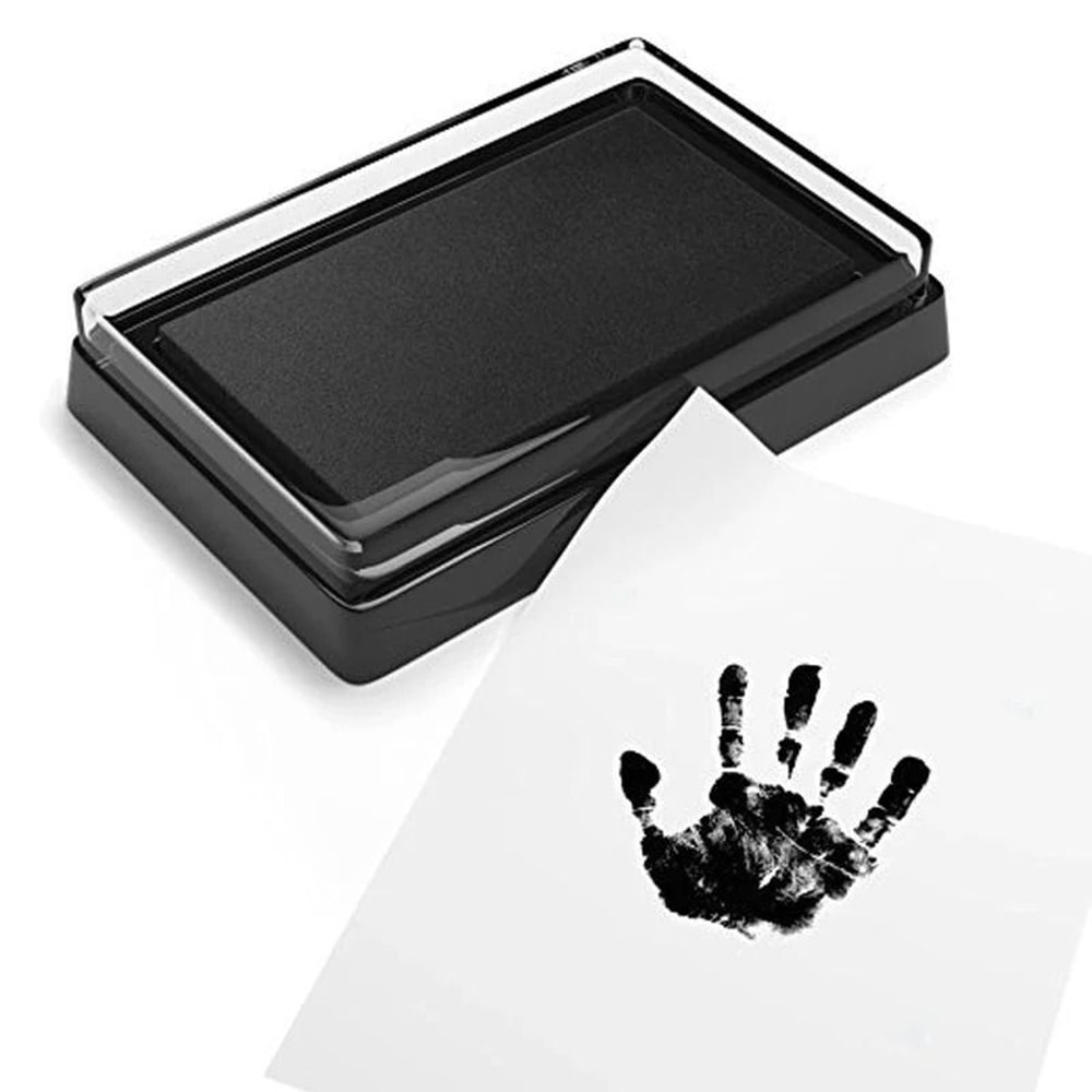 Baby Handprint Footprint Imprint Kit NonToxic Newborn Ink Pad Souvenir For Baby Care 1