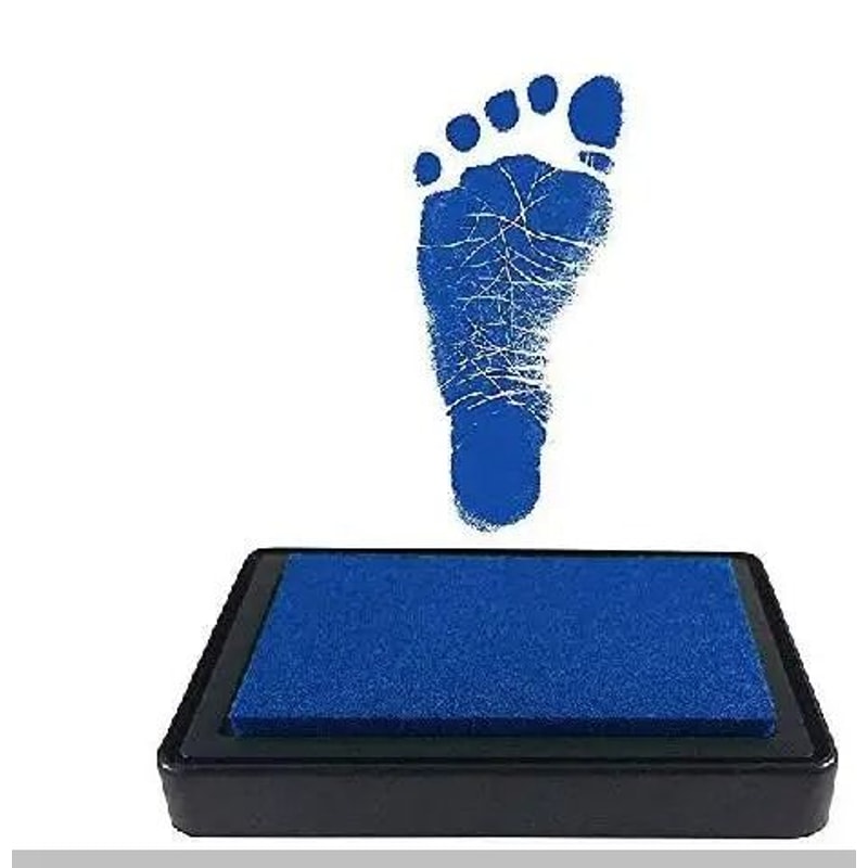 Baby Handprint Footprint Imprint Kit NonToxic Newborn Ink Pad Souvenir For Baby Care 4