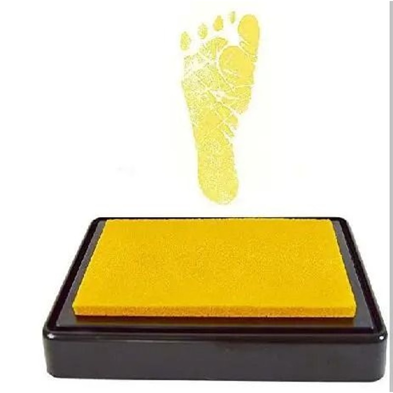 Baby Handprint Footprint Imprint Kit NonToxic Newborn Ink Pad Souvenir For Baby Care 6