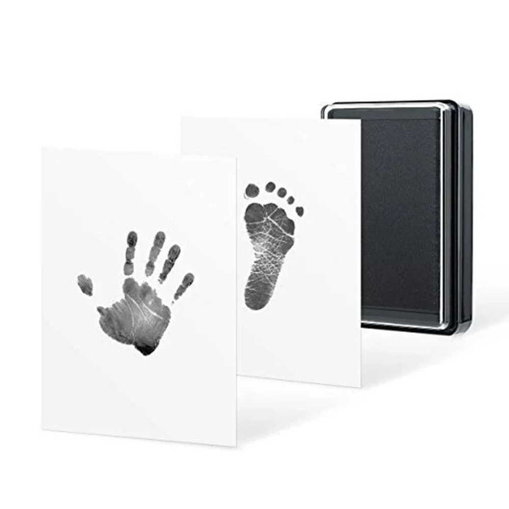 Baby Handprint Footprint Imprint Kit NonToxic Newborn Ink Pad Souvenir For Baby Care 7