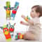 Newborn Infant Kids Animal Sock And Wrist Strap Rattle Foot Finder Toy Set 036 Months 1