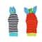 Newborn Infant Kids Animal Sock And Wrist Strap Rattle Foot Finder Toy Set 036 Months 3