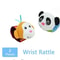 Newborn Infant Kids Animal Sock And Wrist Strap Rattle Foot Finder Toy Set 036 Months 8