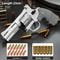 Funny Continuous Fire ZP5 357 Revolver Launcher Toy Gun With Soft Dart Bullets 6