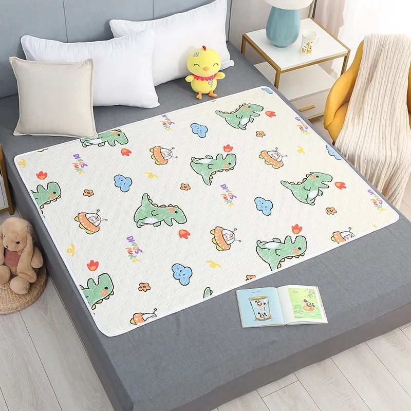 4 Layer Baby Changing Mats Waterproof Cartoon Washable Pad For Night And Menstrual Protection 16