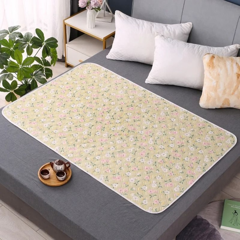 4 Layer Baby Changing Mats Waterproof Cartoon Washable Pad For Night And Menstrual Protection 8