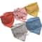 5 Pcs Cartoon Triangle Cotton Bib Baby Bandana Bibs Scarf Burp Cloths For Boys And Girls 4