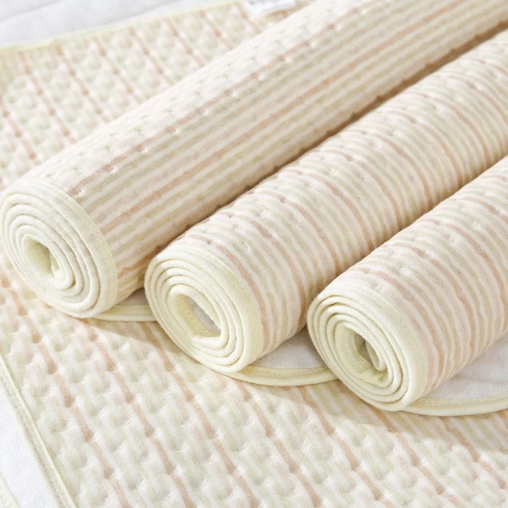 Diaper Changing Pad Waterproof Washable Reusable Cotton Nappy Mat For Newborn And Infant 1