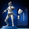 3D Printed Mannequin Character Assembly Knight Action Figures Paladin 13 Jointed Movable Robot 2