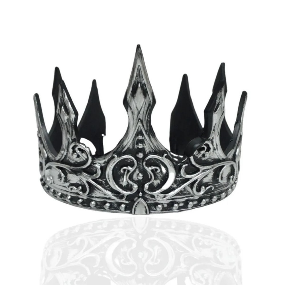 Halloween Baroque Metal Crown Royal Ball Party Tiara For Children Cosplay Cosplay Item 2