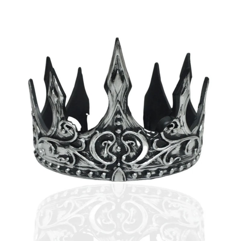 Halloween Baroque Metal Crown Royal Ball Party Tiara For Children Cosplay Cosplay Item 2