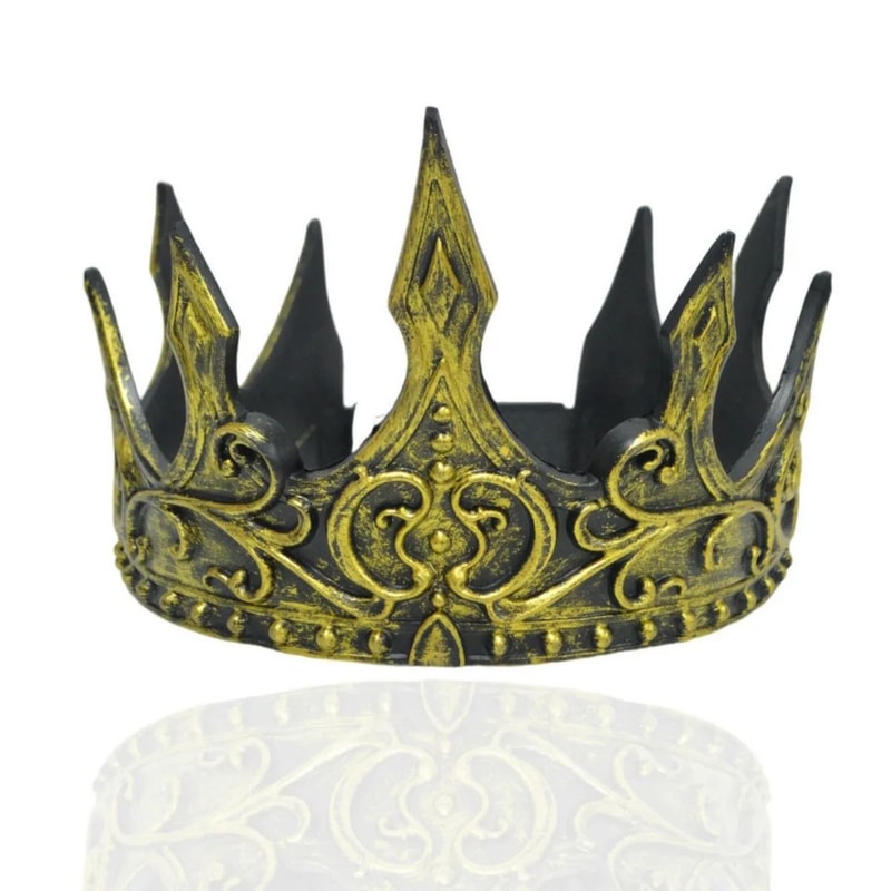 Halloween Baroque Metal Crown Royal Ball Party Tiara For Children Cosplay Cosplay Item 3