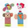 4Pcs Baby Rattles Toys Animal Socks And Wrist Strap Set For Infants 012 Months 6