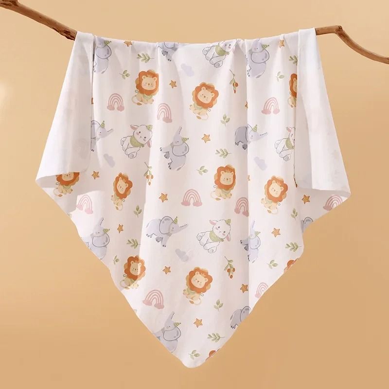 85x85cm Pure Cotton Muslin Swaddle Blanket Baby Receiving Blanket For Newborns 1