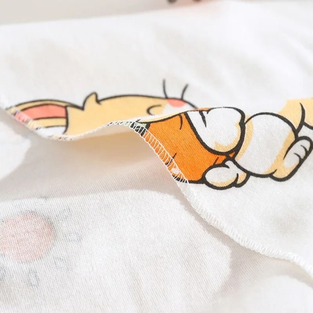 85x85cm Pure Cotton Muslin Swaddle Blanket Baby Receiving Blanket For Newborns 4