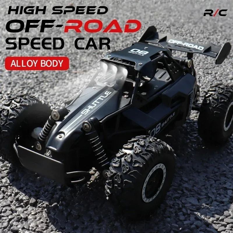 HighSpeed 1 16 RC OffRoad Car 20KMH With LED Lights And 24G Remote Control 1