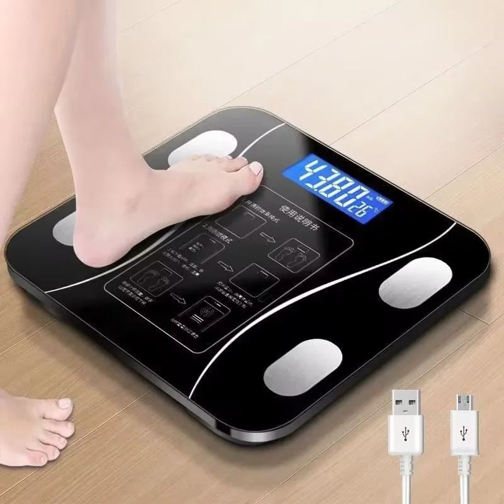 Smart Bluetooth Body Fat Scale With LED Digital Display And Mobile App Synchronization 7
