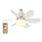 LED 40W Ceiling Fan Light E27 With Remote Control Dimmable For Living Room And Study 8