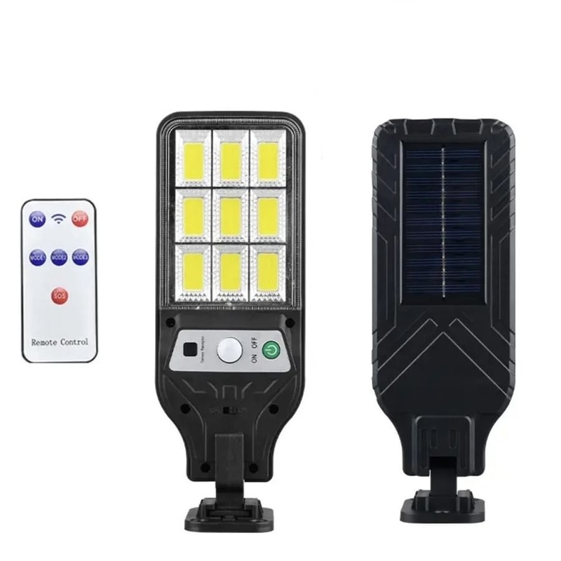 HighPerformance 400000LM Solar LED Outdoor Motion Sensor Security Wall Street Lamp 17