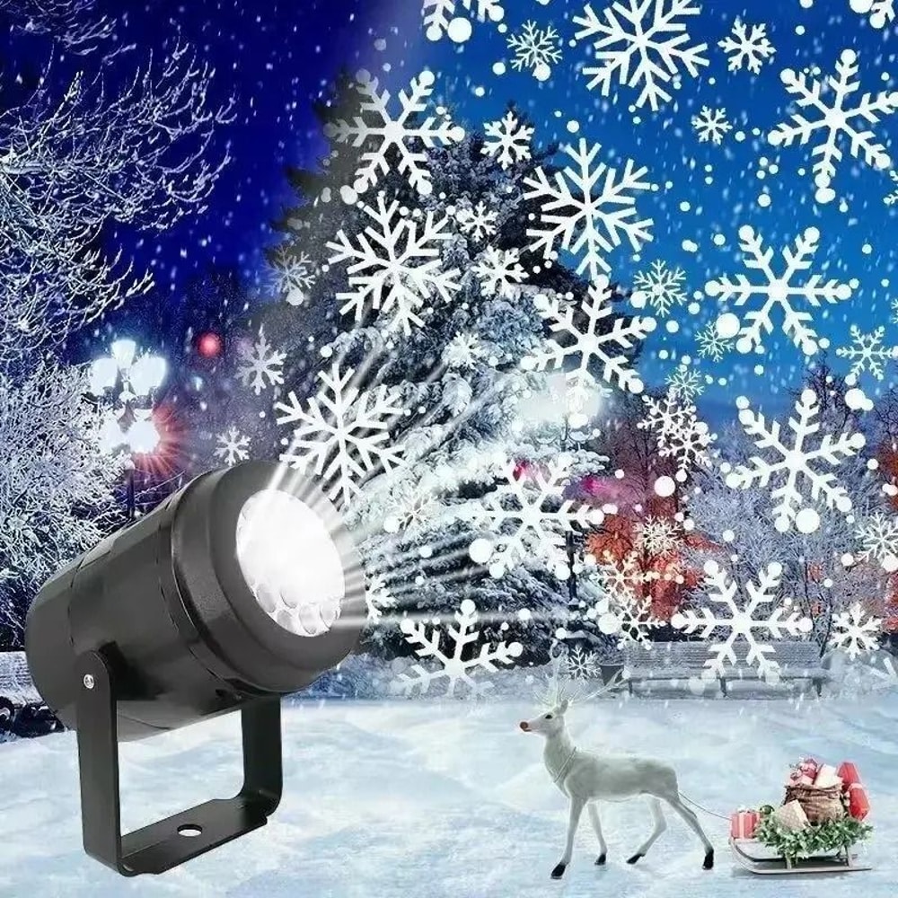 2025 LED Rotating Dynamic USB Projector Indoor Fairy Lights For Christmas And Home Decor 0