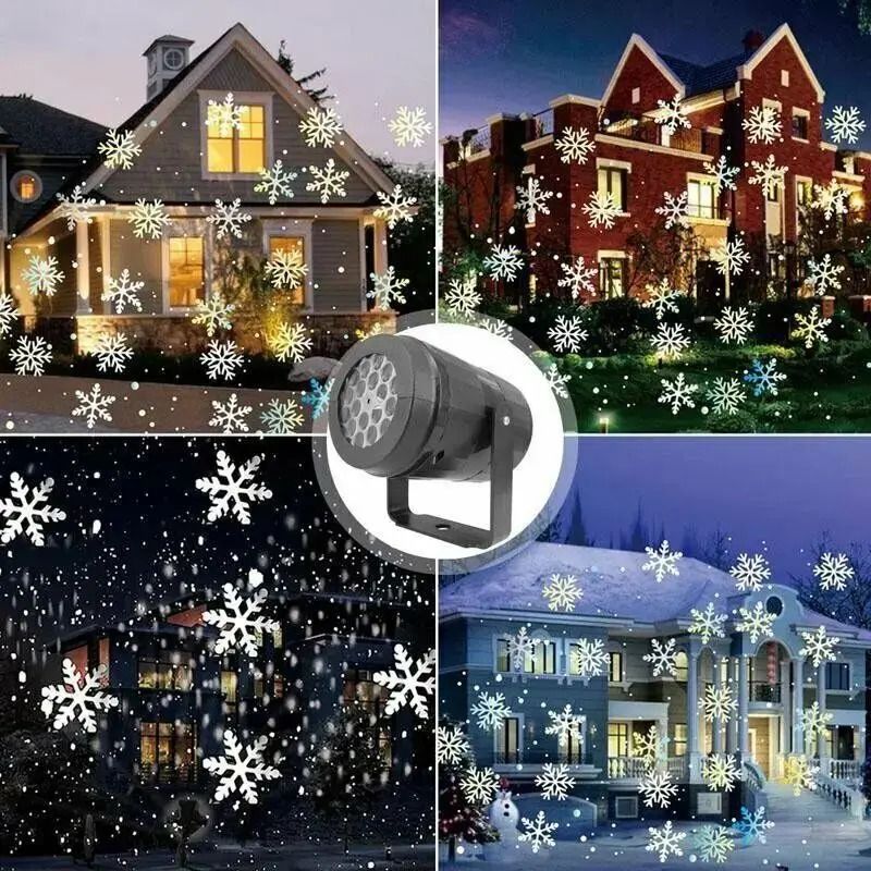 2025 LED Rotating Dynamic USB Projector Indoor Fairy Lights For Christmas And Home Decor 4