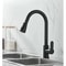 304 Stainless Steel PullOut Kitchen Faucet With 360 Rotation And DualMode Stream Sprayer 2