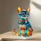 Elegant Exotic Cat Tabletop Decoration Animal Themed Home And Office Sculpture 0
